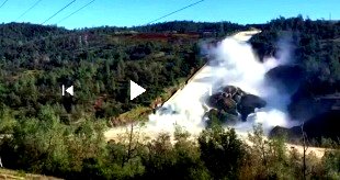 Oroville Dam Overflows