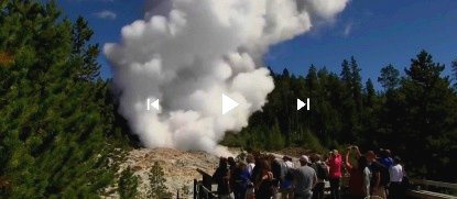 Steamboat Geyser Yellowstone